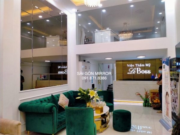 Gương trang trí thẩm mỹ viện TPHCM