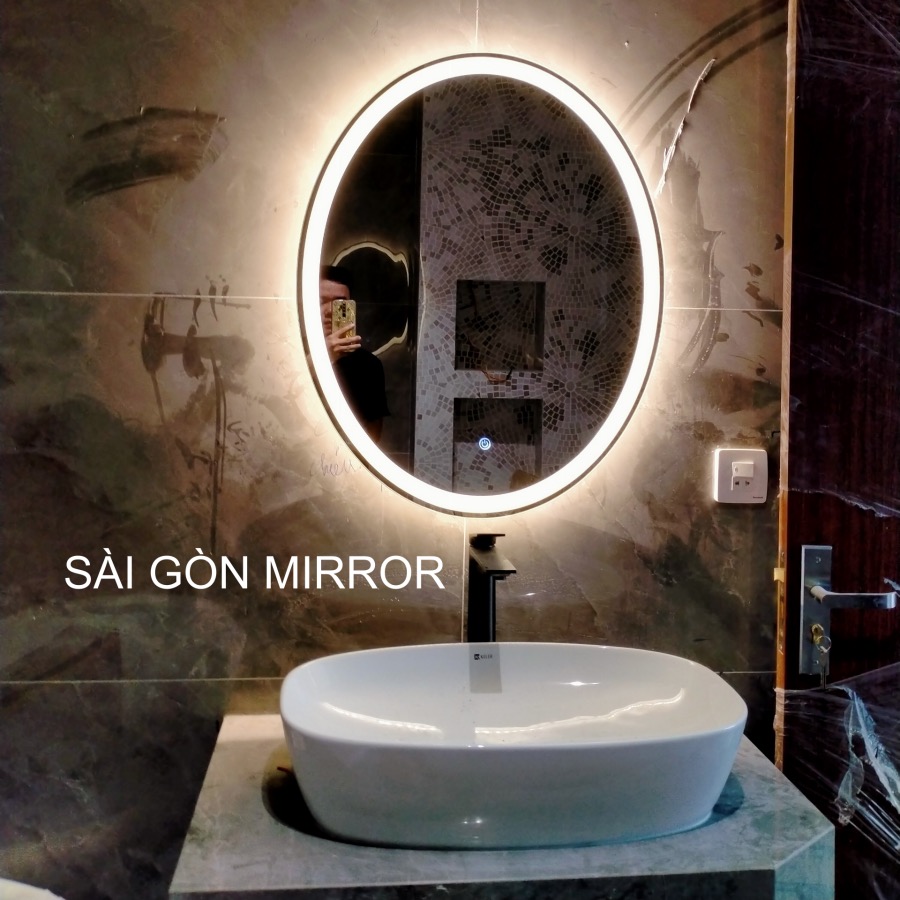 Gương nhà tắm nhà vệ sinh treo tường Bình Thuận